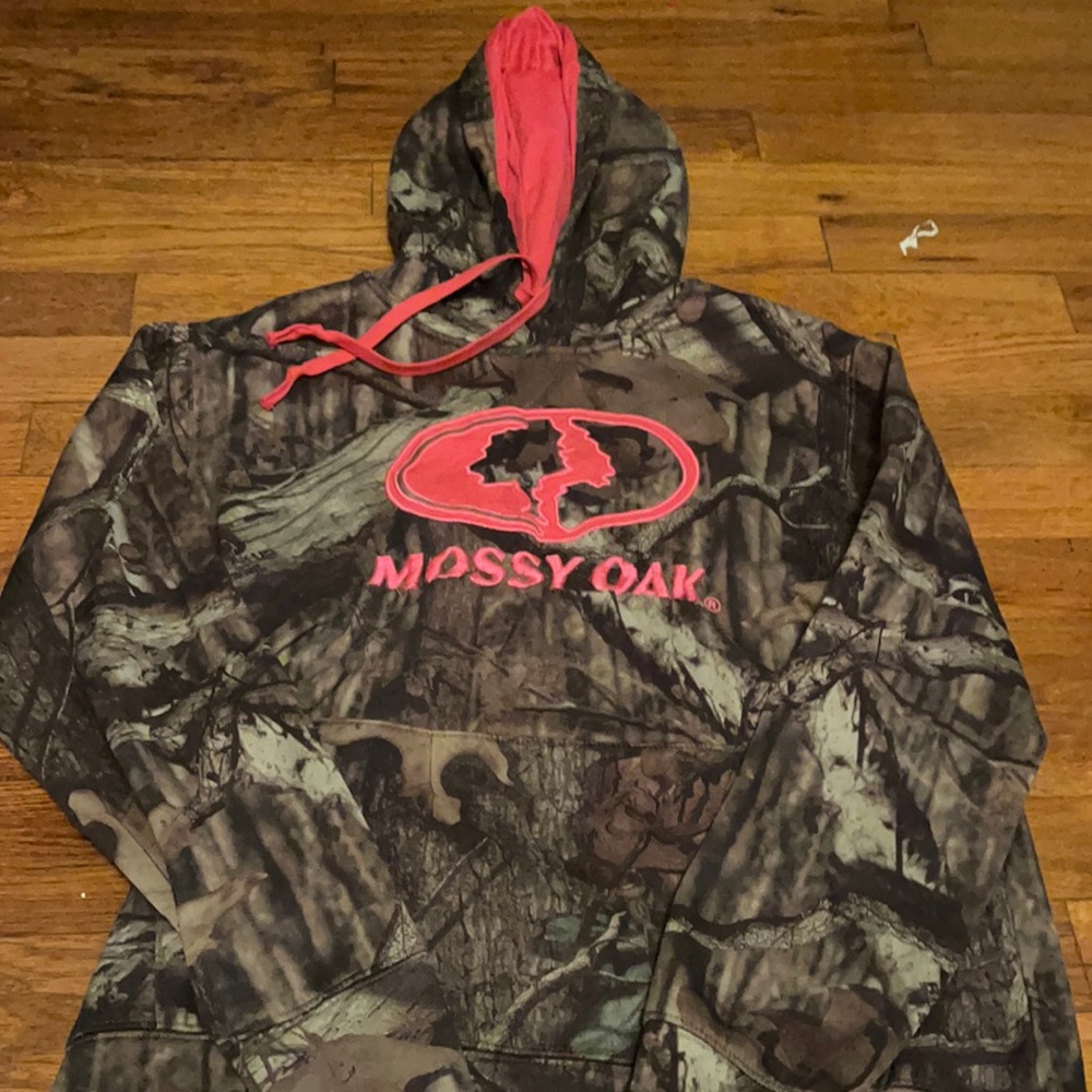 Girls Camouflage Mossy Oak Sweater